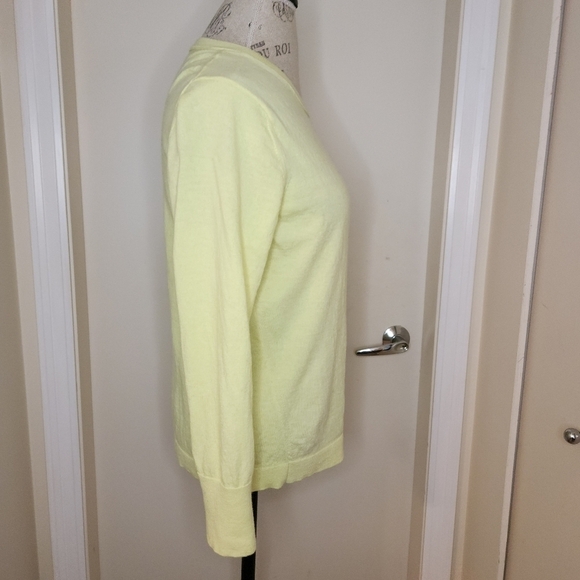 Vintage Banana Republic neon yellow sweater - Picture 3 of 9